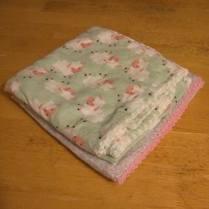 SOFT Handmade Flannel Baby Blankets